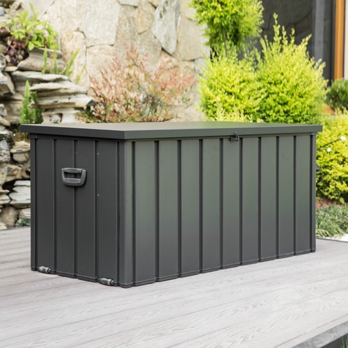 Domi 120 gallon metal outdoor - gallon,